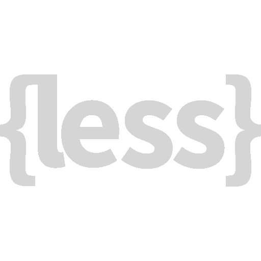 Default Less icon.